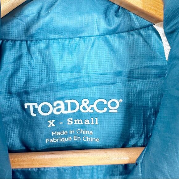 Toad & Co Breckinridge Parka Women's Size XS Plaid Quilted Zip Puffer Jacket - Picture 9 of 13